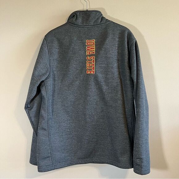 ✨ Colosseum Gray Iowa State Full Zip Jacket Small - Picture 8 of 11